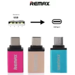 مبدل OTG تبدیل USB به TYPE-C ریمکس REMAX فلزی