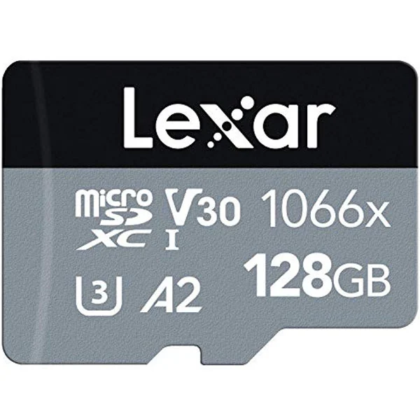 کارت حافظه 128 گیک میکرو microSDXC لکسار 1066X U3 A2 V30