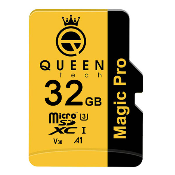 کارت حافظه 32 گیگ میکرو microSDHC کوئین تک 633X U3 A1 V10